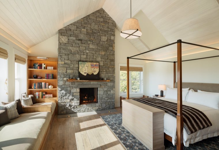 Natural light interior photograph of a residential property