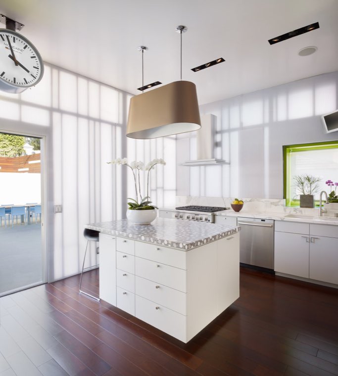 Interior real estate photography of a living space, California listing