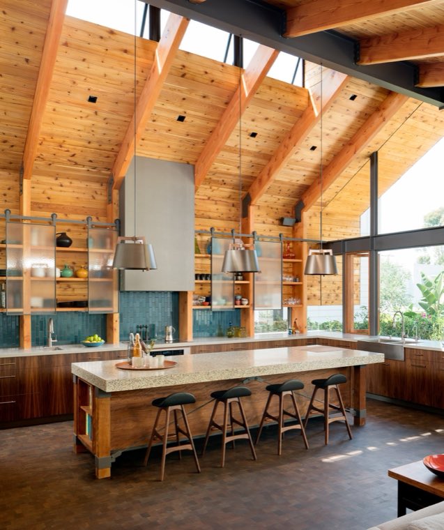 Natural light interior photograph of a residential property